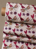 Dragonfly Garden – Premium Jacquard Fabric (3.5 Meters)