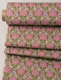 Rosewood Meadow – Premium Cotton Tana Lawn (3.5 Meters)